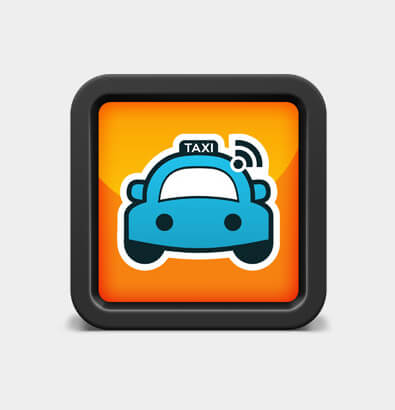 App Icon Design Taxi