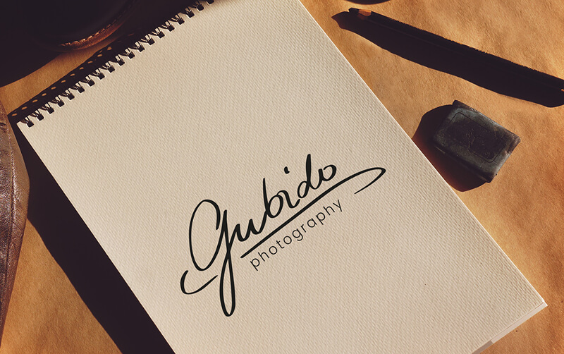 Gubido Photography Logo Design