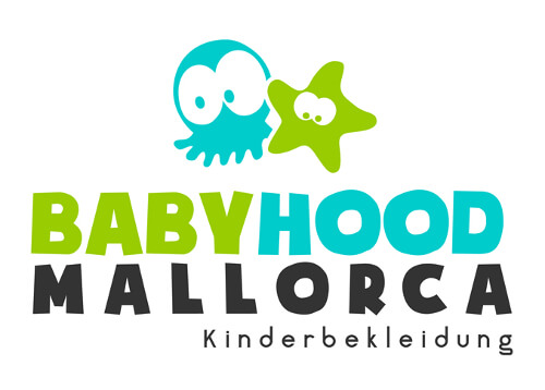 Babyhood Mallorca Kinderbekleidung Online Shop Logo Design