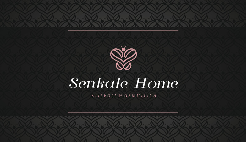 Online Shop Logo Design Wohnen Haus Garten Wohnaccessoires Senkale Home