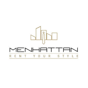 Logo Online Shop Herrenmode Menhattan Rent your Style