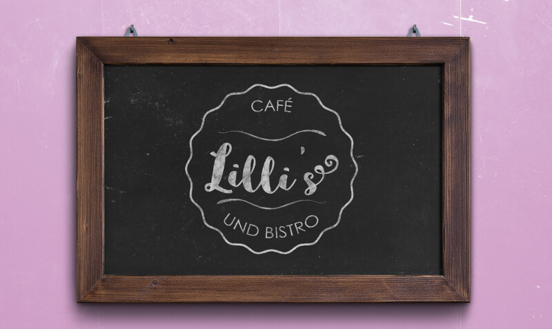 bistro cafe logo design lillis