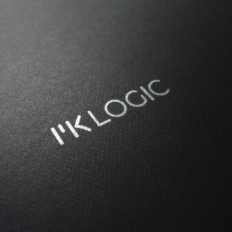 179419 IK Logic Typo Logo Design