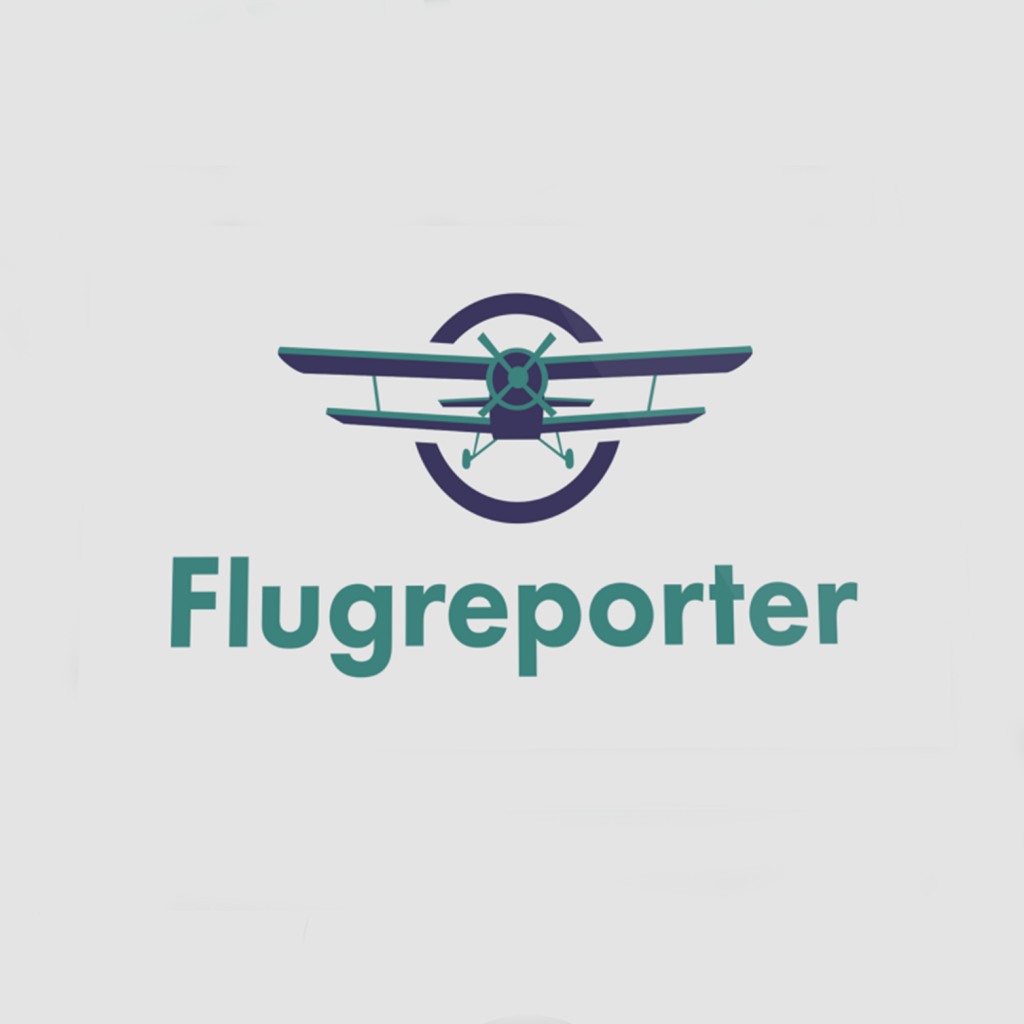 flugreporter logo design youtube