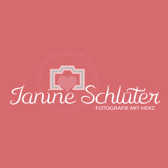 Janine Schlüter Fotografin Logo Design verspielt