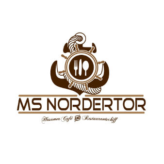 MS Nordertor Restaurant Logo Design