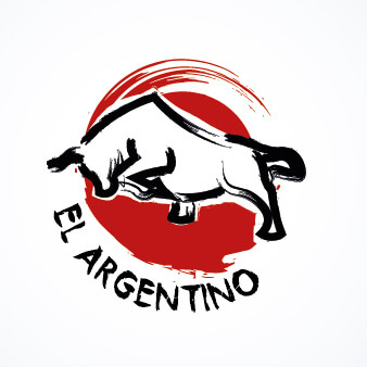 steakhouse logo el argentino