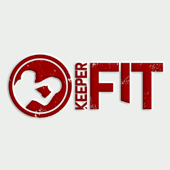 fitness keeper logo design fußball