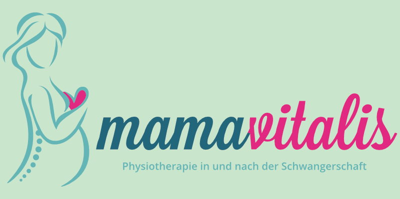 mama vitalis logo design schwangerschaft sport