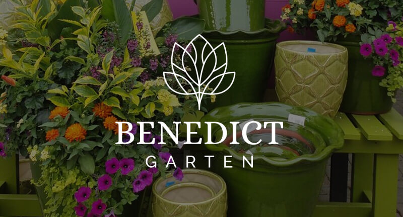 Gärtnerei Logo Benedict Garten 213545