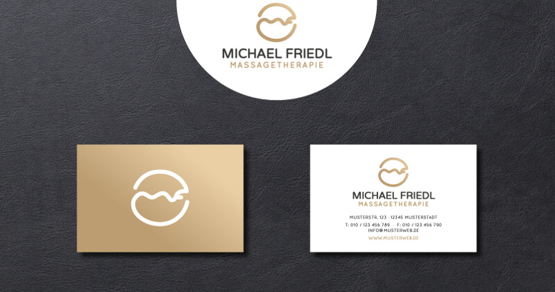 Michael Friedl Massagetherapie Logo Design Massage 578289