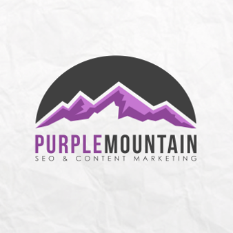 Content Marketing Agentur Logo Purple Mountain