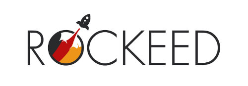 start-up software rockeed logo design