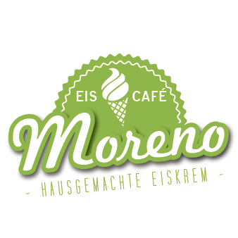 eiscafé Moreno logo design