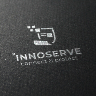 innoserve it logo design