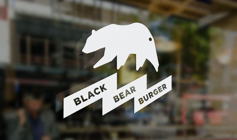 Black Bear Burger Logo 138695