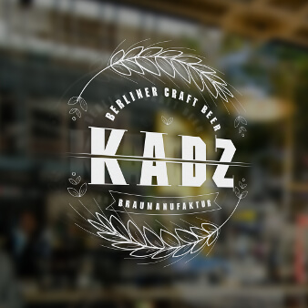 Braumanufaktur Logo Design KADZ