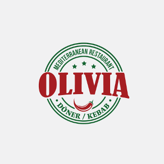 Fast Food Logo Dönerladen Olivia 986856