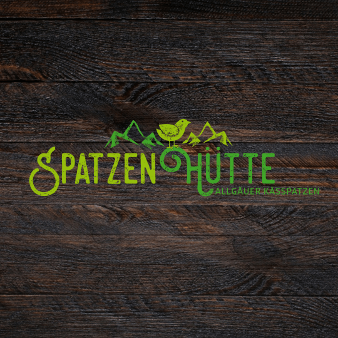 Fast Food Logo Design Imbiss Spatzen Hütte 392391