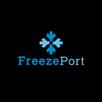 FreezePort Schlichtes Blaues Logo 854724