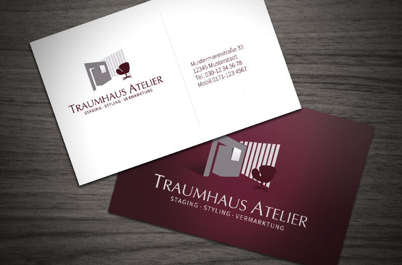 Traumhaus Atelier Logo Design