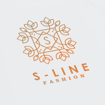 elegantes gold logo s-line fashion