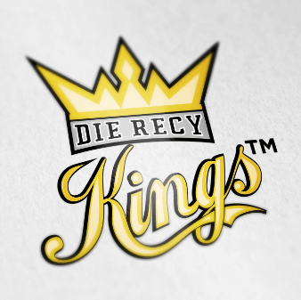 golden illustrated logo recy kings