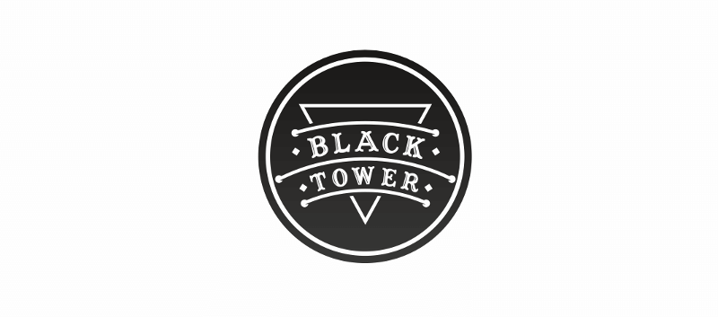 Black Tower Black White Logo 943691