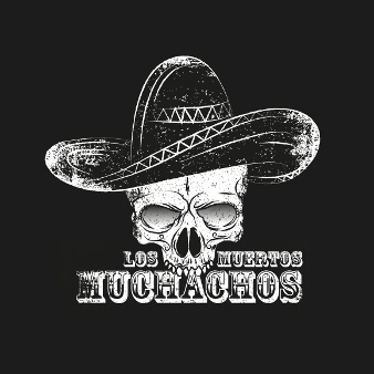 Los Muertos Muchachos 114772 Logo Schwarz Weiß