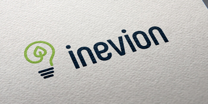 nachhaltigkeit logo design inevion