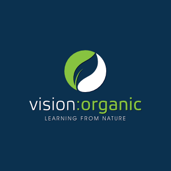 vision organic organsiches logo design