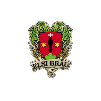 Emblem Wappen Logo ELSI Bräu Brauerei