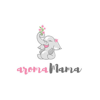 Aroma Mama Girly Logo