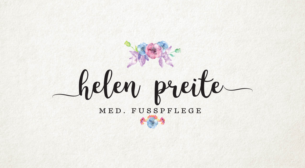 Klassisches Logo Design Vintage 753282 Helen Preite Fusspflege