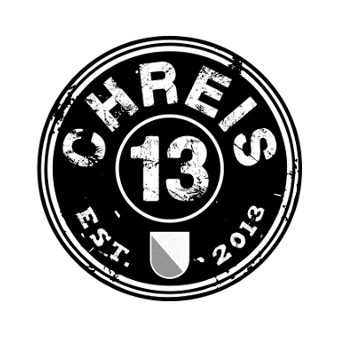 Vintage Logo Schwarz Weiß 331798 Chreis 13