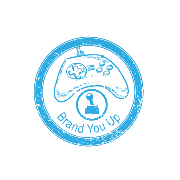 controller logo gaming brand you up