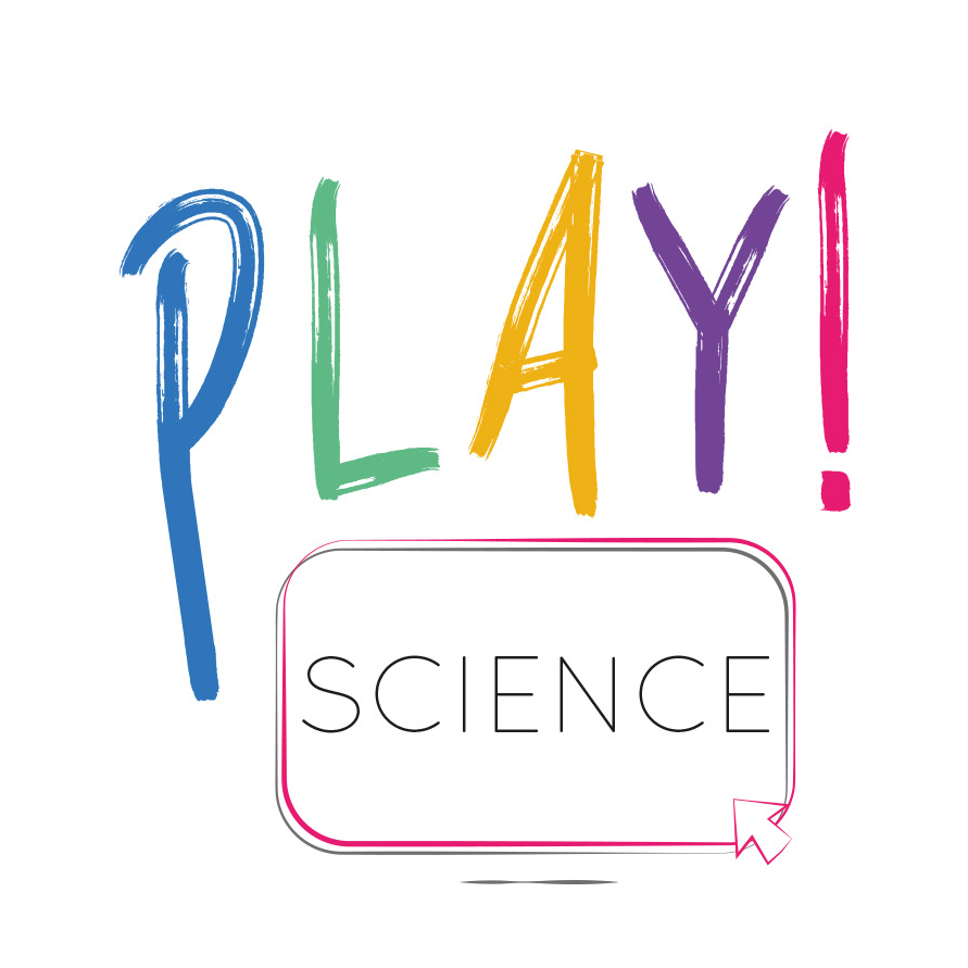 gaming logo wortmarke play science