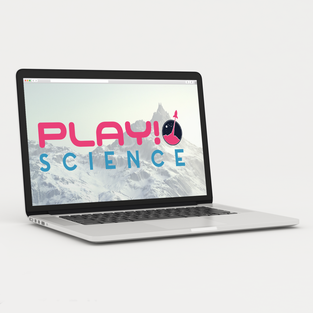 logo spiel video game play science