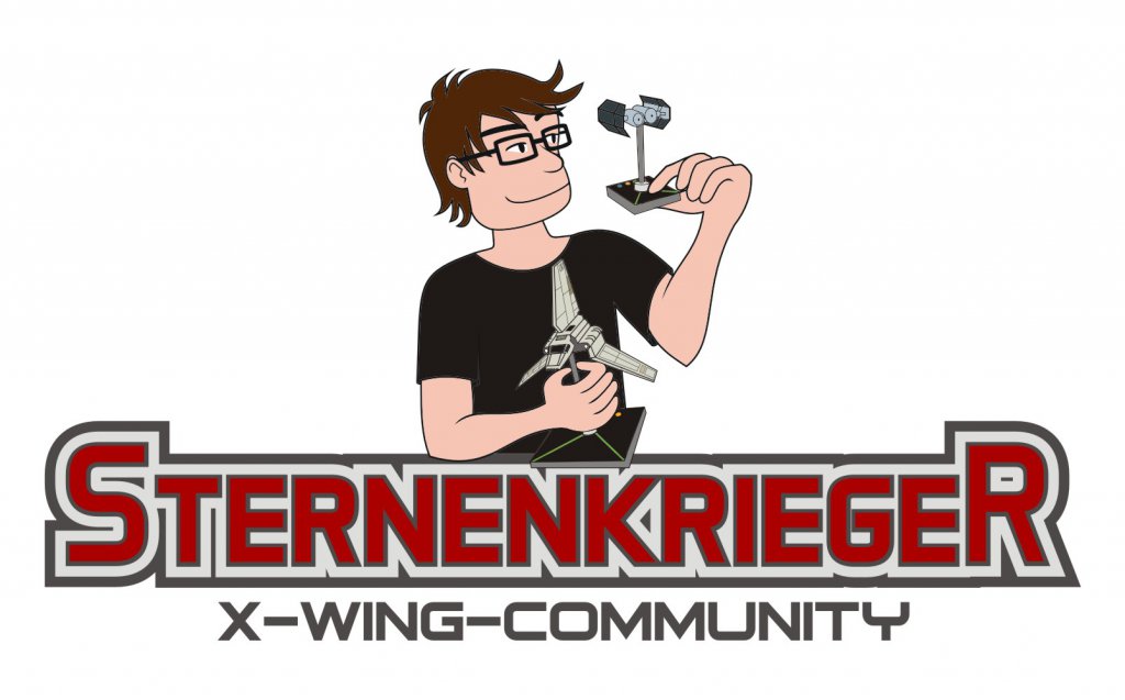 nerd logo gaming x-wing sternenkrieger community