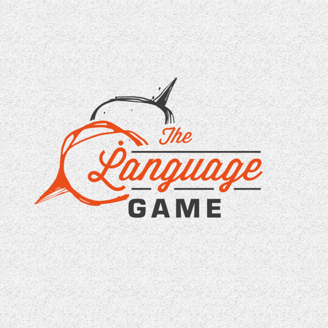 the language game logo design wortmarke