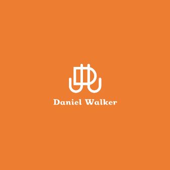 Schlichte Orange Logos Daniel Walker 812274