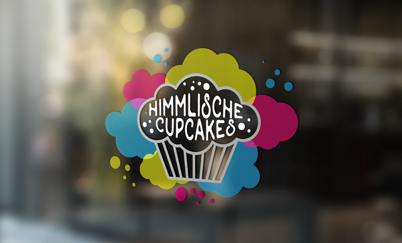 Bäckerei Himmlische Cupcakes Logo 128917