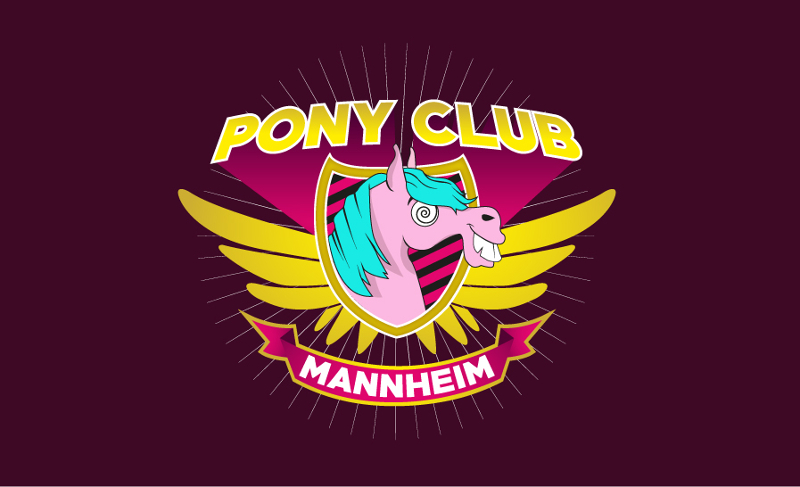 Party Logo Event Pony Club Mannheim 126345