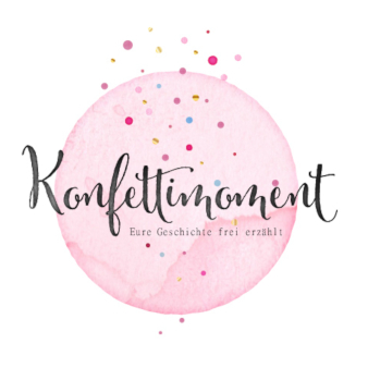 672851 Logo in bunt Konfettimoment