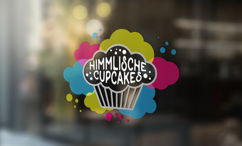 Himmlische Cupcakes 128917 Logo in Bunt