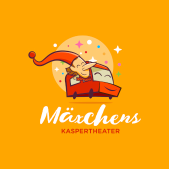 Mäxchens Kaspertheater 142519 Logo Design farbig