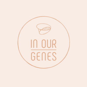 617935 In Our Genes Logo Schlicht Strichzeichnungen