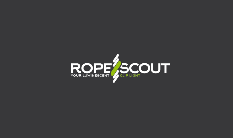 Schlicht minimalistisch Logo mit Bildmarke RopeScout 738483