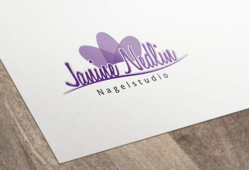 Nagelstudio Janine Nedlin Logos in Lila