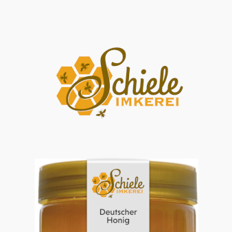 Schiele-Imkerei-Logo-Design